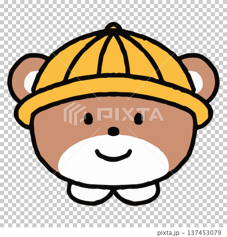 Cute bear kindergartener that can also be used as a newsletter Cute bear kindergartener that can also be used as a newsletter 137453079