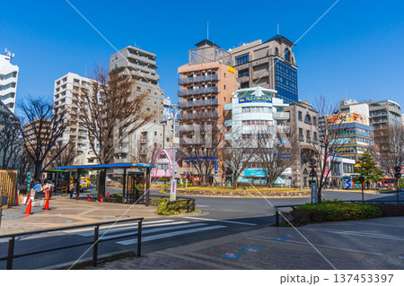 東京の都市風景 武蔵境駅北口風景 東京の都市風景 武蔵境駅北口風景 137453397