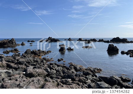 北海道利尻島の海 北海道利尻島の海 137454282