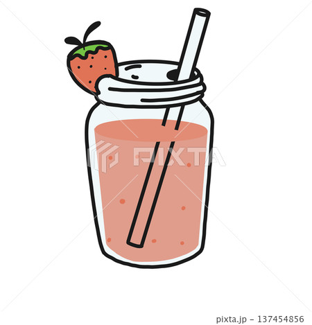 Strawberry soda Strawberry soda 137454856