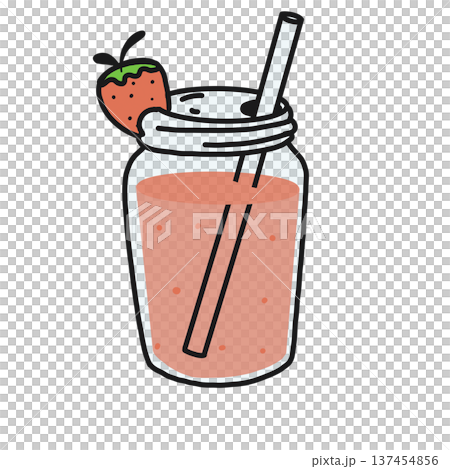 Strawberry soda Strawberry soda 137454856