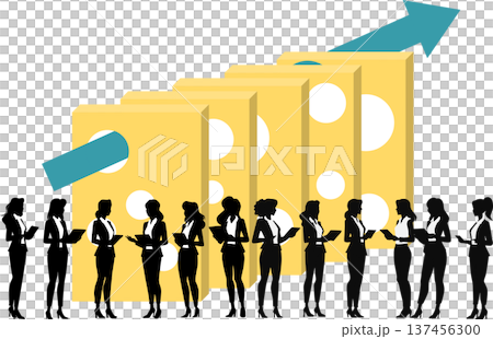 瑞士起司模型圖文素材插畫 137456300