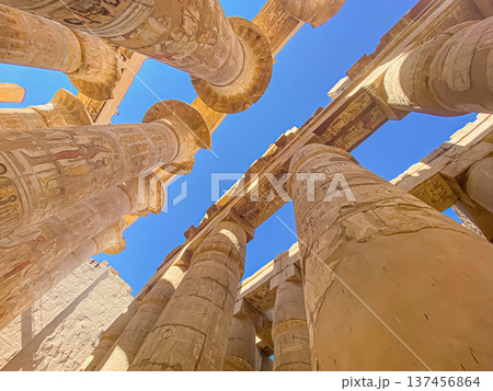 Karnak Temple is dedicated to the temple complex of Ancient Egypt. Thebes, Karnak, Luxor, Egypt Karnak Temple is dedicated to the temple complex of Ancient Egypt. Thebes, Karnak, Luxor, Egypt 137456864