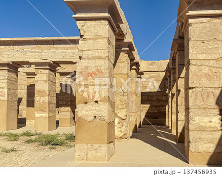 Karnak Temple is dedicated to the temple complex of Ancient Egypt. Thebes, Karnak, Luxor, Egypt Karnak Temple is dedicated to the temple complex of Ancient Egypt. Thebes, Karnak, Luxor, Egypt 137456935