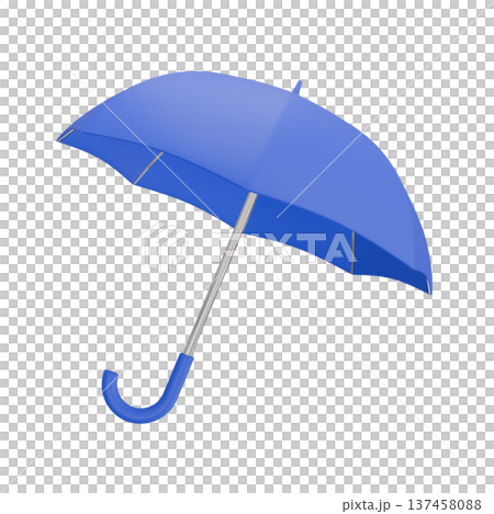 青い傘 137458088