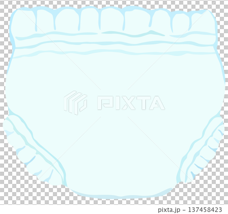 褲型尿布插圖向量素材 137458423
