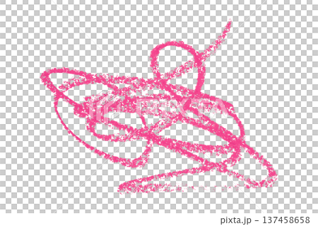 purple pencil strokes isolated on transparent background purple pencil strokes isolated on transparent background 137458658