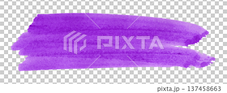 purple watercolor background. Artistic hand paint. Isolated on transparent background. purple watercolor background. Artistic hand paint. Isolated on transparent background. 137458663