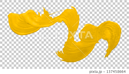 yellow watercolor background. Artistic hand paint. Isolated on transparent background. yellow watercolor background. Artistic hand paint. Isolated on transparent background. 137458664