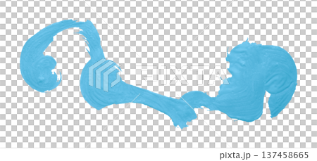 Light blue watercolor background. Artistic hand paint. Isolated on transparent background. Light blue watercolor background. Artistic hand paint. Isolated on transparent background. 137458665