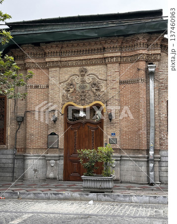 Iran, Tehran, 10 June 2025: streets of the Iranian capital Tehran, the life of the city in peacetime, the facades of beautiful buildings Iran, Tehran, 10 June 2025: streets of the Iranian capital Tehran, the life of the city in peacetime, the facades of beautiful buildings 137460963