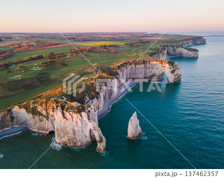 Cliffs and Waters of Etretat Cliffs and Waters of Etretat 137462357