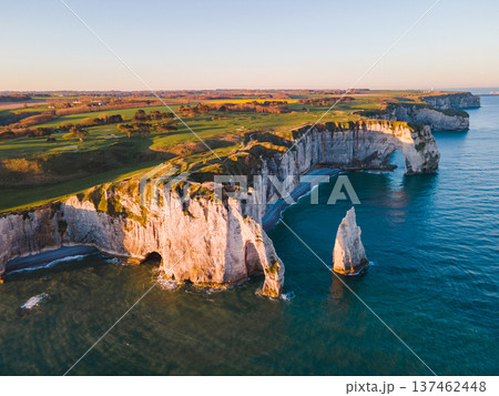 Cliffs and Waters of Etretat Cliffs and Waters of Etretat 137462448