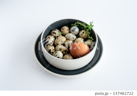 Assorted Eggs for Healthy Diet 137462722