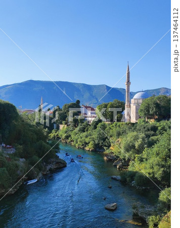 View of Neretva River, Mostar View of Neretva River, Mostar 137464112