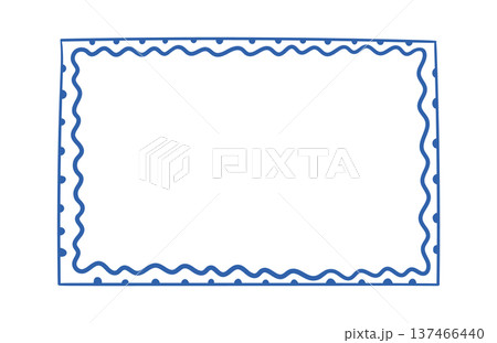 Frame Border Doodle Handdrawn 137466440
