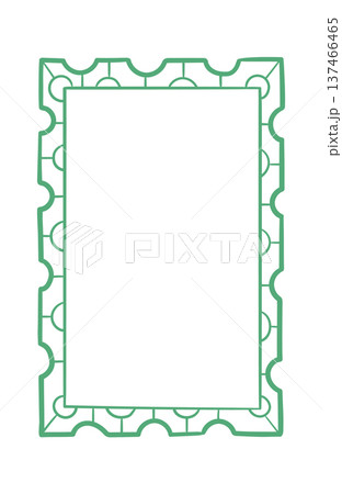 Stamp Frame Border Outline 137466465