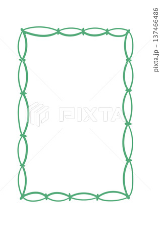 Frame Border Loop Patternのイラスト素材 [137466486] - PIXTA
