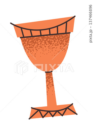 Greek copper drinking cup element Greek copper drinking cup element 137466896