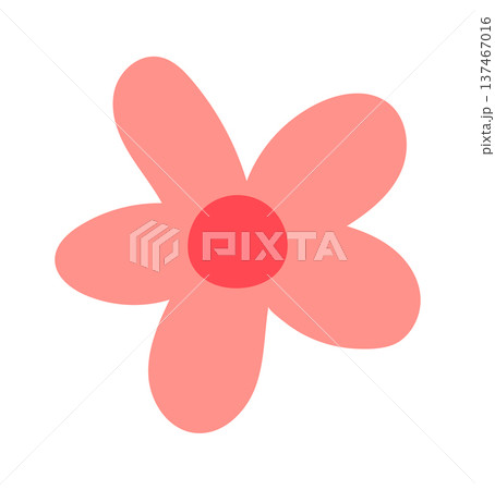 Easter flower sweet blooming sticker 137467016
