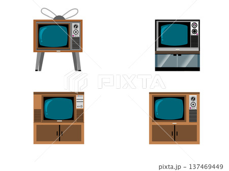 テレビのセット テレビのセット 137469449