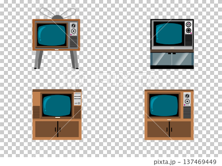 テレビのセット テレビのセット 137469449