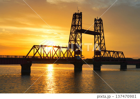 筑後川昇開橋 筑後川昇開橋 137470981