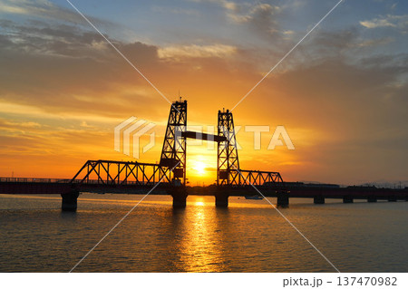 筑後川昇開橋 筑後川昇開橋 137470982