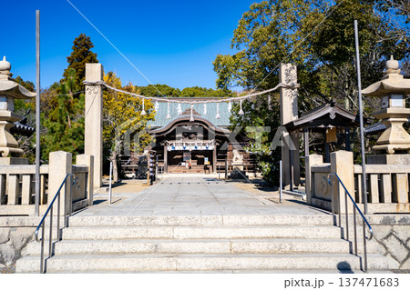伊和都比売神社の風景(赤穂市) 伊和都比売神社の風景(赤穂市) 137471683