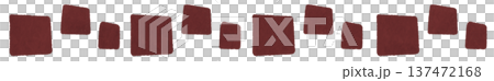 ランダムに並んだ四角のライン(ブラウン) ランダムに並んだ四角のライン(ブラウン) 137472168