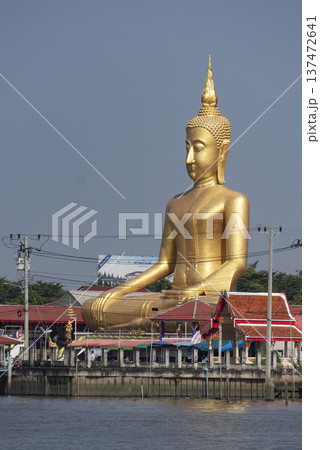 THAILAND NONTHABURI PAK KRET WAT BANGCHAK BUDDHA THAILAND NONTHABURI PAK KRET WAT BANGCHAK BUDDHA 137472641