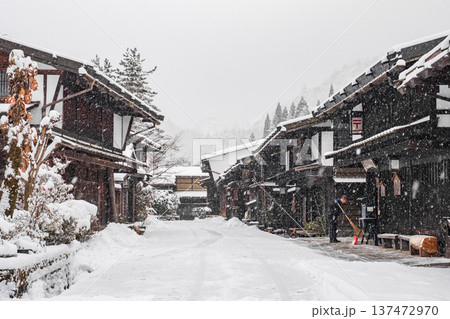妻籠宿（冬） 137472970