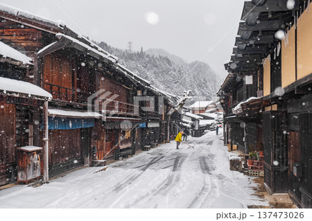 妻籠宿（冬） 137473026
