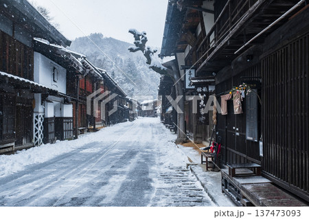 妻籠宿（冬） 137473093