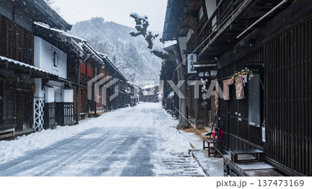 妻籠宿（冬） 137473169