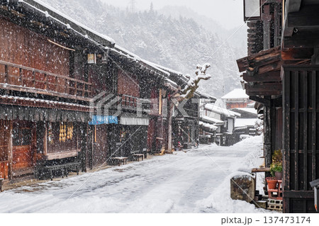 妻籠宿（冬） 137473174