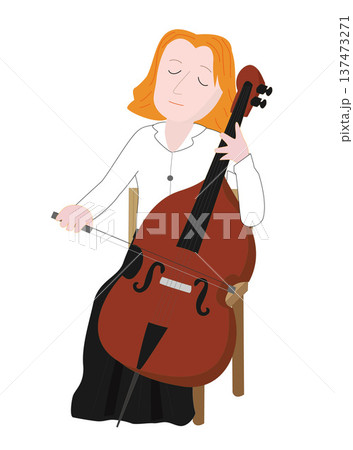 楽器を演奏しているミュージシャン。 137473271