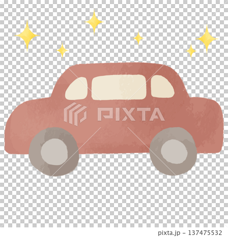 Sparkling watercolor red car | Cars, vehicles, transportation Sparkling watercolor red car | Cars, vehicles, transportation 137475532