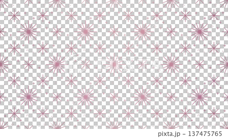 背景に輝く星と宝石やダイヤが幾何学的に配置された美しいシームレスパターン 137475765