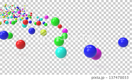 Color ball text space background 16: 9 CG white background 137478033