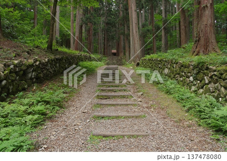 白山平泉寺 三之宮の参道 白山平泉寺 三之宮の参道 137478080