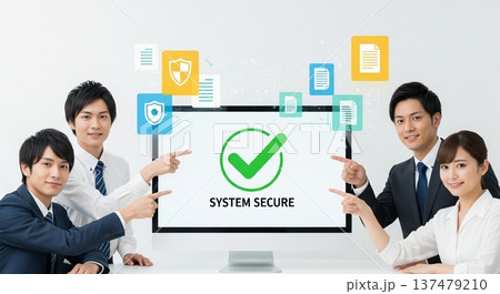 安心のシステムセキュリティ!チームでチェック 安心のシステムセキュリティ!チームでチェック 137479210