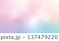淡色パステルグラデーション背景 137479220