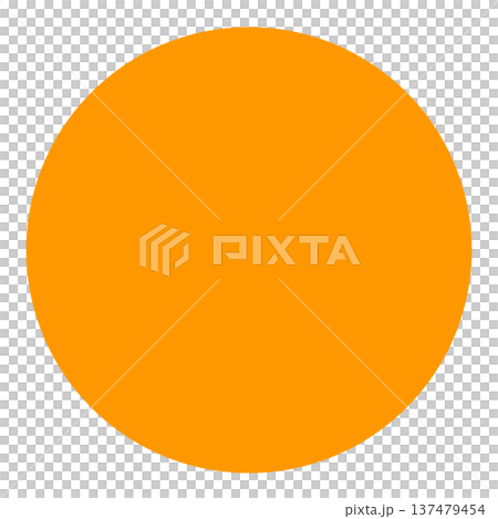 A simple orange circle shape that can be used as a background or icon. A simple orange circle shape that can be used as a background or icon. 137479454