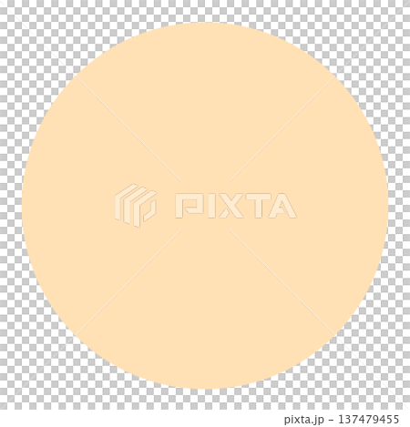 A simple beige circle shape that can be used as a background or icon. A simple beige circle shape that can be used as a background or icon. 137479455