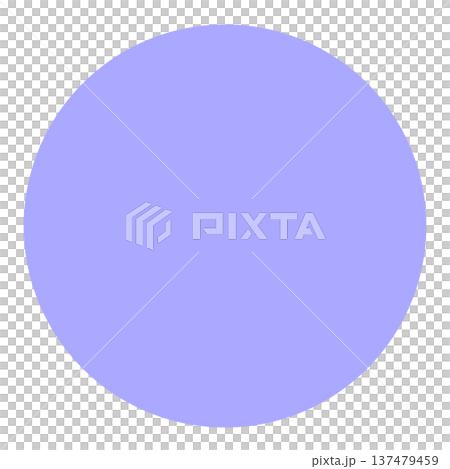 A simple purple circle shape that can be used as a background or icon. 137479459