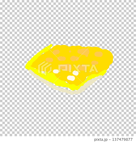 手繪柚子皮(碎屑,方形)插圖 手繪柚子皮(碎屑,方形)插圖 137479877