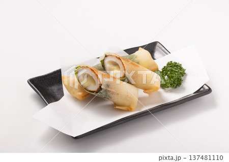 しそ巻き　ちくわチーズ　春巻き 137481110