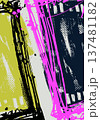 Colorful abstract grunge paint brush background 137481182