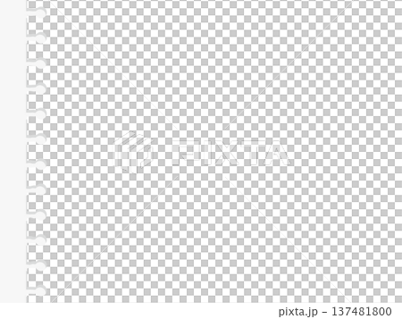 切り取ったスケッチブックのような紙のフレーム 背景透過 137481800